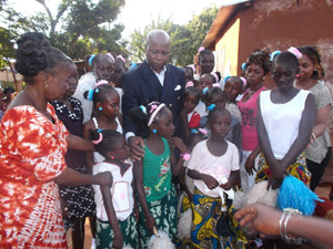 Mathematician Dr. Gaston N'Guerekata in the Central African Republic